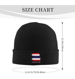 Knitted Hat Men Women Winter Beanie Warm Soft Cute Plain Skull Beanie Cap for Outdoor Black $10.63 Skullies & Beanies