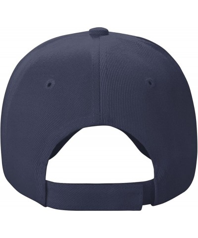 Custom Hats for Men Design Your Own Name Logo Text Image Personalized Baseball Hats Navy Blue $7.91 Baseball Caps