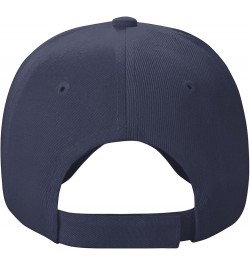 Custom Hats for Men Design Your Own Name Logo Text Image Personalized Baseball Hats Navy Blue $7.91 Baseball Caps