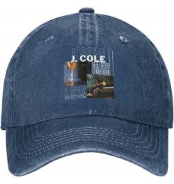 J.Coles Baseball Cap Denim Hat Outdoor Adjustable Classic Unisex Washed Cotton Soft Cap Black Navy Blue $9.10 Baseball Caps