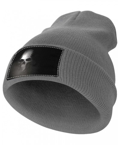 Beanie Hat for Men and Women Star Consider Winter Warm Hats Knit Slouchy Thick Cap Charcoal-skulls Line $11.18 Skullies & Bea...