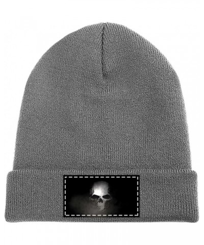 Beanie Hat for Men and Women Star Consider Winter Warm Hats Knit Slouchy Thick Cap Charcoal-skulls Line $11.18 Skullies & Bea...