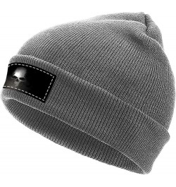 Beanie Hat for Men and Women Star Consider Winter Warm Hats Knit Slouchy Thick Cap Charcoal-skulls Line $11.18 Skullies & Bea...