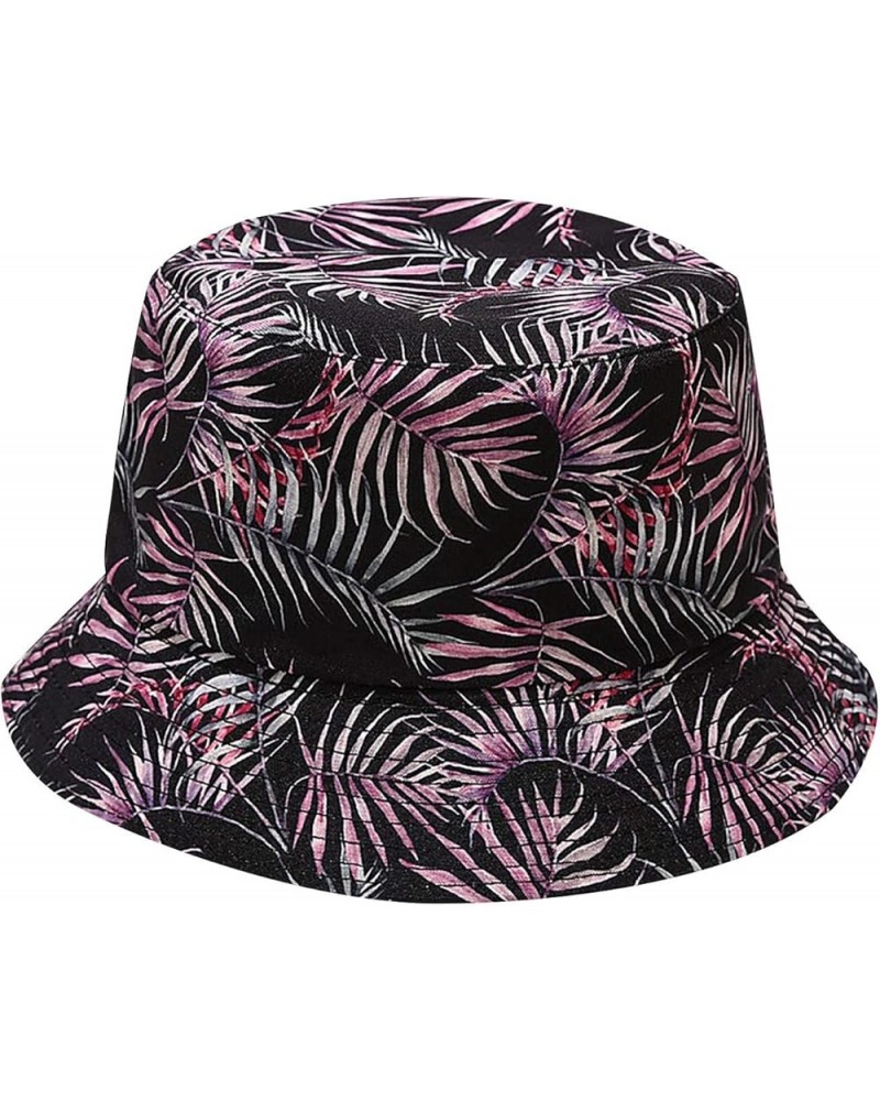 Reversible Outdoor Travel Fisherman Cap Summer Beach Vacation Sun Hats Cap Fashion Double-Side-Wear Bucket Hat for Women Girl...