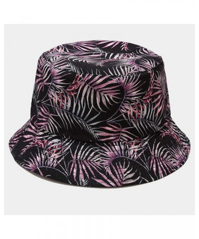 Reversible Outdoor Travel Fisherman Cap Summer Beach Vacation Sun Hats Cap Fashion Double-Side-Wear Bucket Hat for Women Girl...