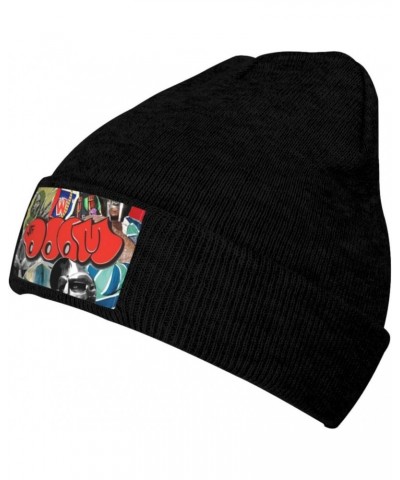 Mf Classic Rapper Doom Beanie Skull Hat for Men Women Soft Knit Cap Winter Hat Unisex Knit Cuffed Beanies Lightweight Running...