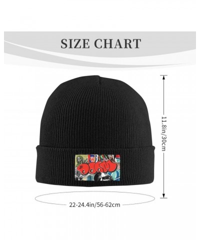 Mf Classic Rapper Doom Beanie Skull Hat for Men Women Soft Knit Cap Winter Hat Unisex Knit Cuffed Beanies Lightweight Running...