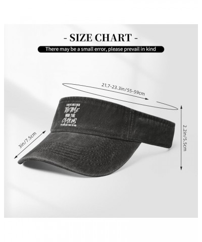 I Have Neither The time nor Crayons to Explain This to You Sun Visor Hats Empty Top Baseball Cap for Men Women,Black Black $1...