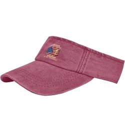 jesuss is My saviorr Trump is My presidentt Hats Sun Visors for Women Running Cap Reversible Visor Deep Rose $9.99 Visors