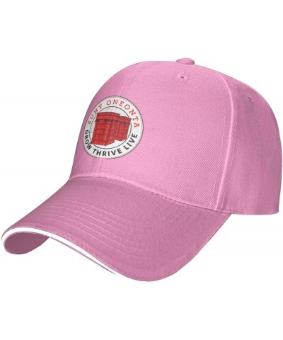 Suny Oneonta Unisex Classic Hat Adjustable Fashion Casquette for Men Women Pink $13.68 Baseball Caps