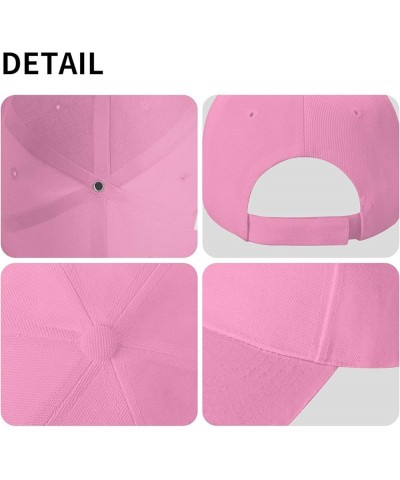 Suny Oneonta Unisex Classic Hat Adjustable Fashion Casquette for Men Women Pink $13.68 Baseball Caps