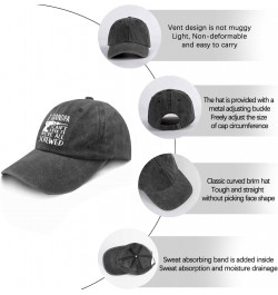 If Grandpa Can't Fix It We're All Screwed Hat for Men Baseball Cap Classic Washed Running Hats $10.05 Baseball Caps