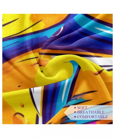 Women's Shawls Long Lightweight Silk Scarf Hair Scarf, abstract whale animal $11.57 Scarves