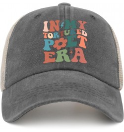 in My Tortured Poet Era Sun Hat America Hat AllBlack Hiking Hat Women Gifts for Girlfriends Sun Hats Gray02 $12.09 Cowboy Hats