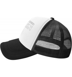 of Course I'm Right I'm Ken Women's Baseball Cap Low Profile Mesh Trucker Cap Adjustable Black $10.49 Baseball Caps