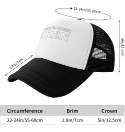 of Course I'm Right I'm Ken Women's Baseball Cap Low Profile Mesh Trucker Cap Adjustable Black $10.49 Baseball Caps