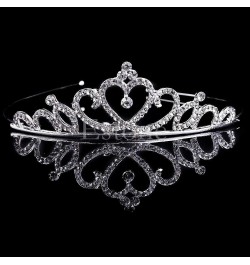 Hair Jewelry Crown Tiaras for Women Crystal Wedding Prom Crown Rhinestone Hair Jewelry Headband Bridal Veil Tiara (Color : 1)...