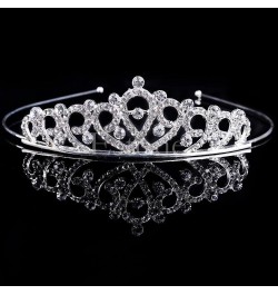 Hair Jewelry Crown Tiaras for Women Crystal Wedding Prom Crown Rhinestone Hair Jewelry Headband Bridal Veil Tiara (Color : 1)...