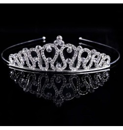 Hair Jewelry Crown Tiaras for Women Crystal Wedding Prom Crown Rhinestone Hair Jewelry Headband Bridal Veil Tiara (Color : 1)...