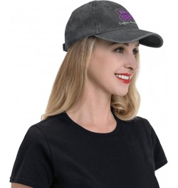 Lupus Awareness Butterfly Cowboy Baseball Hat Adjustable Washable Cowboy Baseball Hat Unisex Black Black $15.49 Cowboy Hats