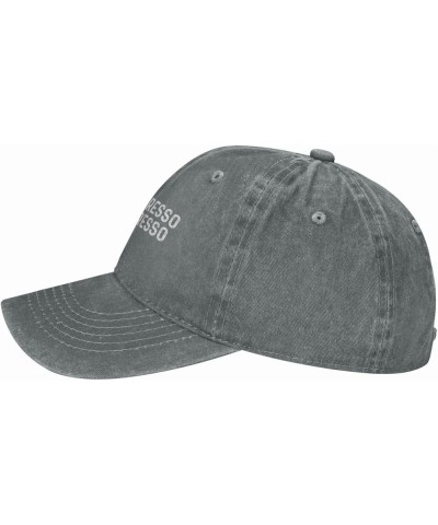 More Espresso Less Depresso Hat Women Dad Hat Graphic Hats Gray $8.39 Sun Hats