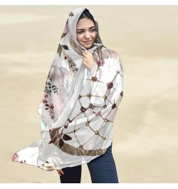 Scarf for Women,Womens Scarves,Silk Hair Head Wrap Scarf Wof2c1cn $12.38 Scarves