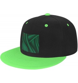 Silk Style Flag of Benin Baseball Cap for Men Women Snapback Hat Adjustable Flat Bill Hats Green $14.34 Baseball Caps