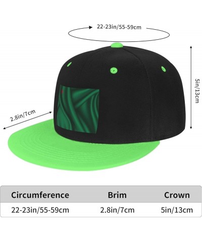 Silk Style Flag of Benin Baseball Cap for Men Women Snapback Hat Adjustable Flat Bill Hats Green $14.34 Baseball Caps