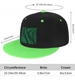 Silk Style Flag of Benin Baseball Cap for Men Women Snapback Hat Adjustable Flat Bill Hats Green $14.34 Baseball Caps