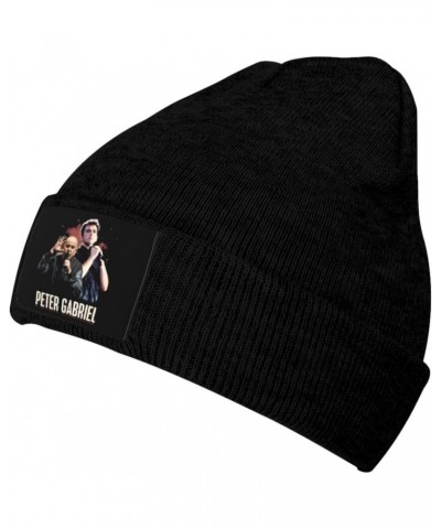 Acrylic Beanie Hats Peter Singer Gabriel Winter Warm Skull Caps Slouchy Knit Hat for Mens Women Gift Outdoor Black $11.20 Sku...