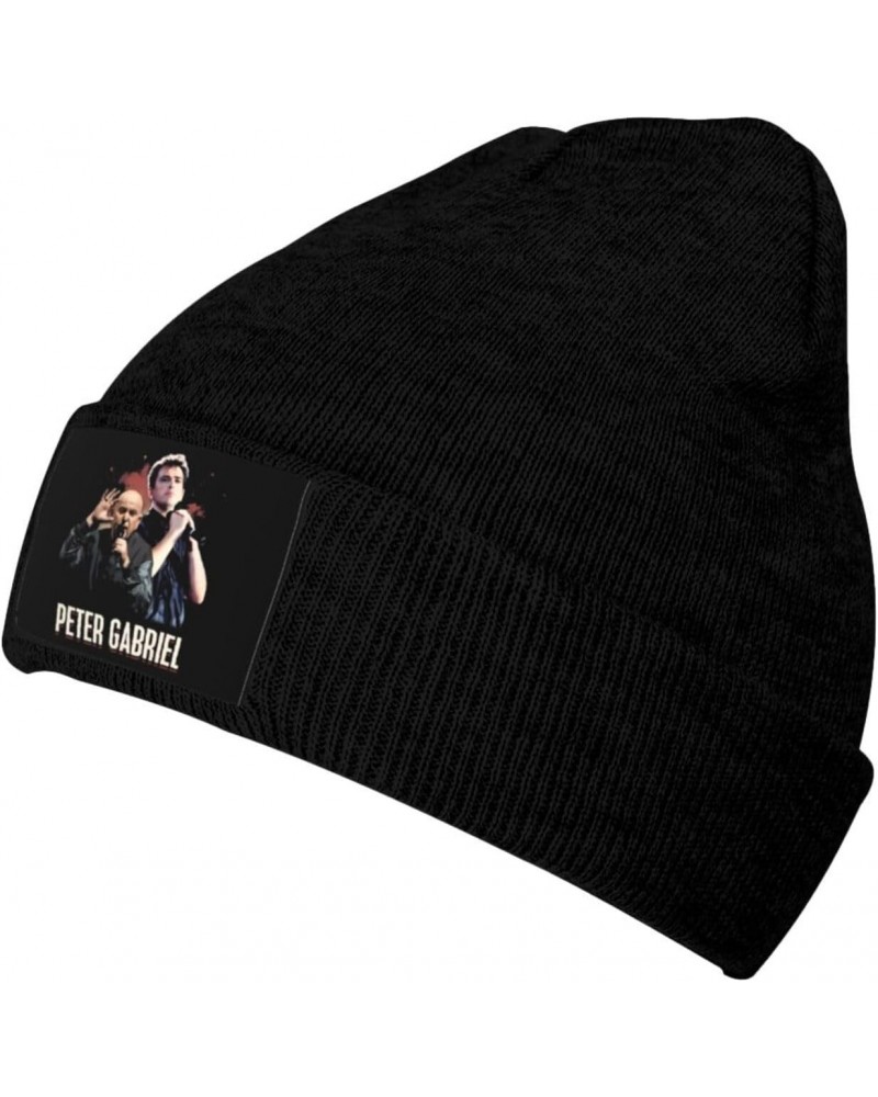 Acrylic Beanie Hats Peter Singer Gabriel Winter Warm Skull Caps Slouchy Knit Hat for Mens Women Gift Outdoor Black $11.20 Sku...