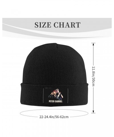 Acrylic Beanie Hats Peter Singer Gabriel Winter Warm Skull Caps Slouchy Knit Hat for Mens Women Gift Outdoor Black $11.20 Sku...