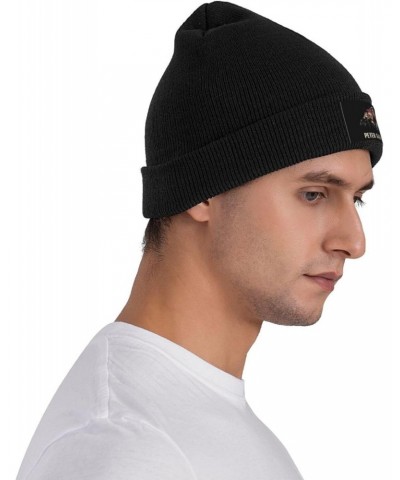 Acrylic Beanie Hats Peter Singer Gabriel Winter Warm Skull Caps Slouchy Knit Hat for Mens Women Gift Outdoor Black $11.20 Sku...