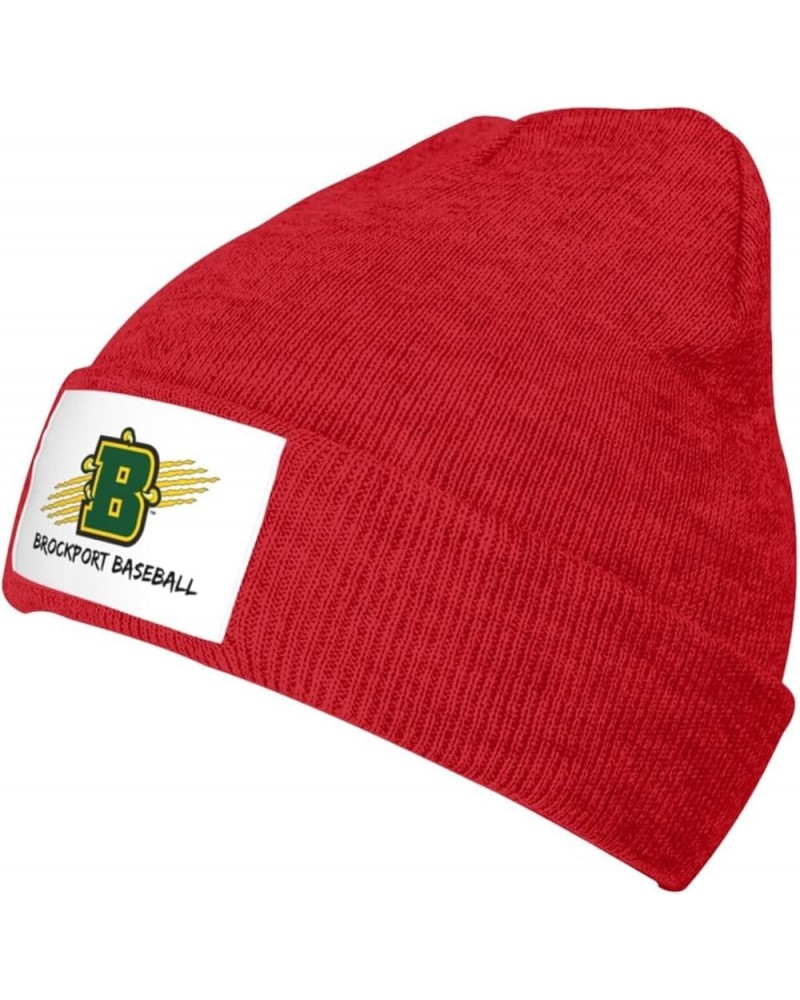 Suny College at Brockport Classic Warm Winter Knit Cap Fleece Lined Beanie Hat Red $9.38 Skullies & Beanies