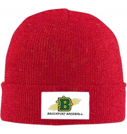 Suny College at Brockport Classic Warm Winter Knit Cap Fleece Lined Beanie Hat Red $9.38 Skullies & Beanies