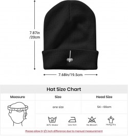 Embroidery Goth Beanie Knit Hats for Men & Women, Embroidery Winter Hats Skull Cap Color23 $11.04 Skullies & Beanies