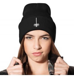 Embroidery Goth Beanie Knit Hats for Men & Women, Embroidery Winter Hats Skull Cap Color23 $11.04 Skullies & Beanies