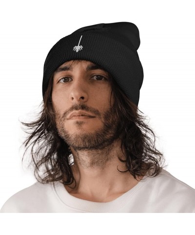 Embroidery Goth Beanie Knit Hats for Men & Women, Embroidery Winter Hats Skull Cap Color23 $11.04 Skullies & Beanies