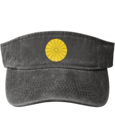 Imperial Seal of Japan Sun Hat Sun Visor Hats for Women Men Baseball Cap Golf Hats Deep Heather $10.41 Sun Hats