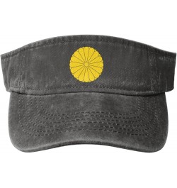 Imperial Seal of Japan Sun Hat Sun Visor Hats for Women Men Baseball Cap Golf Hats Deep Heather $10.41 Sun Hats