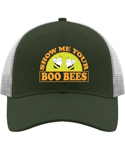 Cowgirl hat Show me Your Boo Bees Summer hat Camping hat Gifts for Son Cool Cap Army Green 2 $9.88 Cowboy Hats