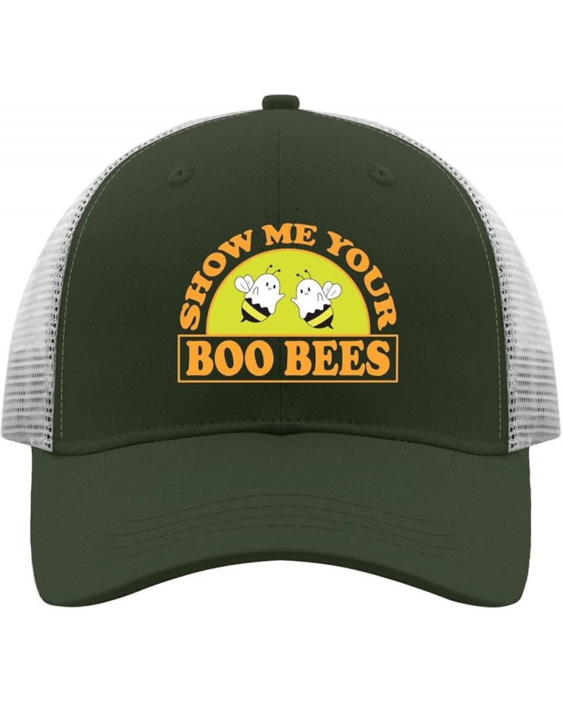 Cowgirl hat Show me Your Boo Bees Summer hat Camping hat Gifts for Son Cool Cap Army Green 2 $9.88 Cowboy Hats