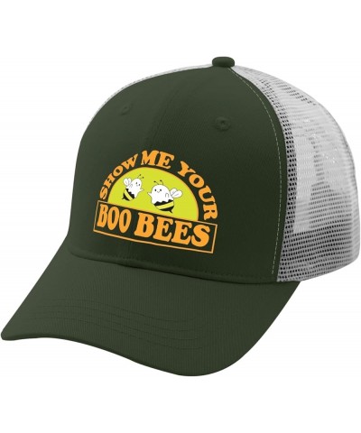 Cowgirl hat Show me Your Boo Bees Summer hat Camping hat Gifts for Son Cool Cap Army Green 2 $9.88 Cowboy Hats