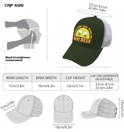 Cowgirl hat Show me Your Boo Bees Summer hat Camping hat Gifts for Son Cool Cap Army Green 2 $9.88 Cowboy Hats