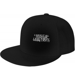 Men Women Baseball Caps All Together I Just Forgot Where I Put It Low Profile Dad Hat Adjustable Casquette Cap,Black Black $9...