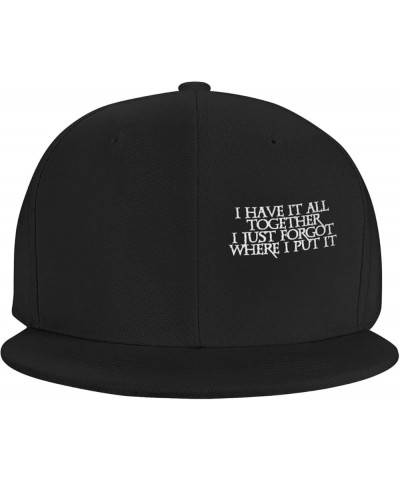 Men Women Baseball Caps All Together I Just Forgot Where I Put It Low Profile Dad Hat Adjustable Casquette Cap,Black Black $9...