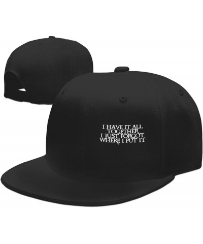 Men Women Baseball Caps All Together I Just Forgot Where I Put It Low Profile Dad Hat Adjustable Casquette Cap,Black Black $9...