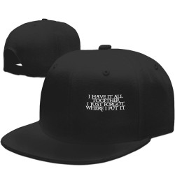 Men Women Baseball Caps All Together I Just Forgot Where I Put It Low Profile Dad Hat Adjustable Casquette Cap,Black Black $9...