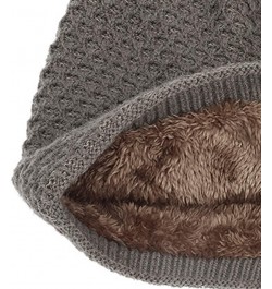 Thick Unisex Mens Lined Warm Hat Knit Winter Baseball Caps Orioles Floppy Hat Coffee $7.78 Skullies & Beanies