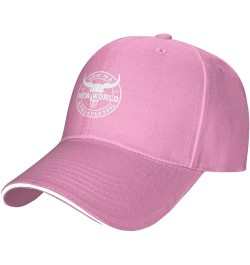 Living in The New World with an Old Souls Baseball Cap for Men Women Dad Hat Adjustable Sports Hats Fashion Caps Pink $9.30 B...